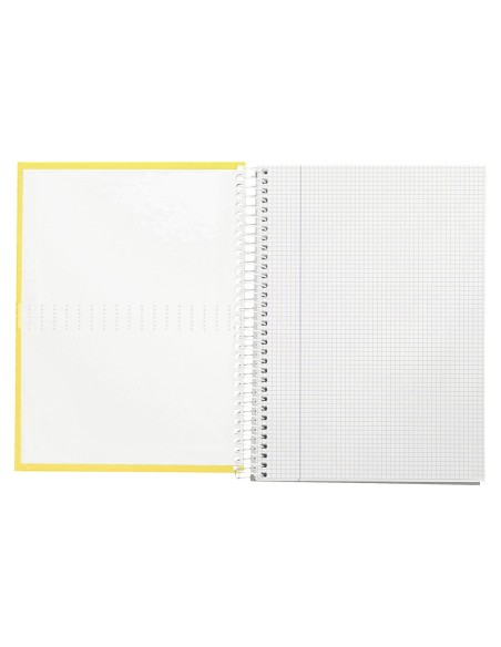 CUADERNO ESP. CRAFTY A4 T.FORRADA 4MM 80H. 90GR. AM.