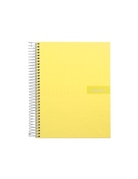 CUADERNO ESP. CRAFTY A4 T.FORRADA 4MM 80H. 90GR. AM.