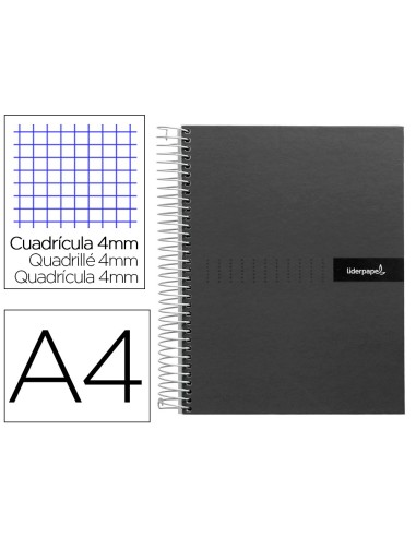 CUADERNO ESP. CRAFTY A4 T.FORRADA 4MM 80H 90GR. NG.