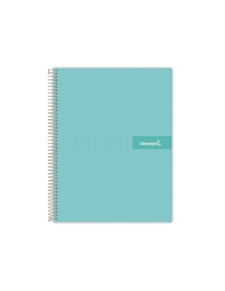 CUADERNO ESP. CRAFTY A4 T.FORRADA 4MM 80H. 90GR. TURQ