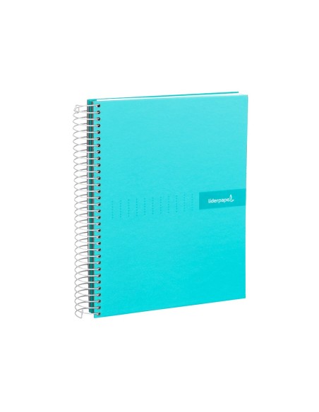 CUADERNO ESP. CRAFTY A4 T.FORRADA 4MM 80H. 90GR. TURQ