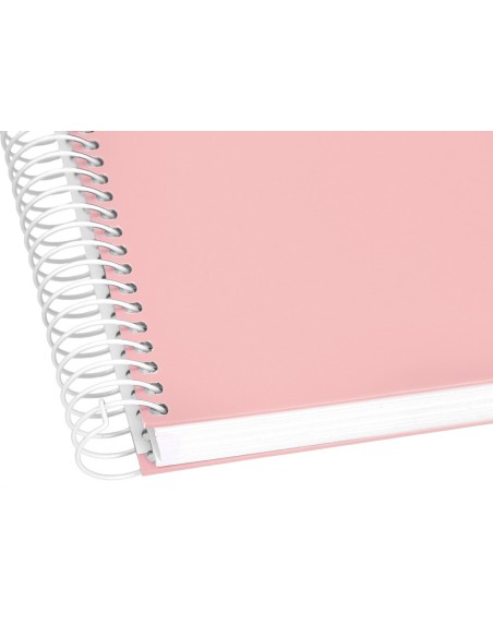 CUADERNO ESP. CRAFTY A4 T.FORRADA 4MM 80H. 90GR. ROSA