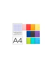 CUADERNO ESP. CRAFTY A4 T.FORRADA 3MM 80H. 90GR. COL.SURT.*33074 2