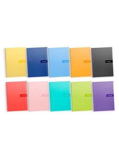 CUADERNO ESP. CRAFTY A4 T.FORRADA 4MM 80H. 90GR. SURT.*44273