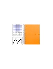 CUADERNO ESP. CRAFTY A4 T.FORRADA MICRO 120H 90GR.5MM.5B.4T.NJ.*47408 2