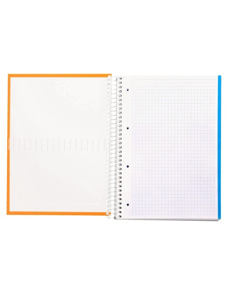 CUADERNO ESP. CRAFTY A4 T.FORRADA MICRO 120H 90GR.5MM.5B.4T.NJ.*47408