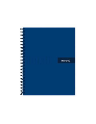 CUADERNO ESP. CRAFTY A4 T.FORRADA 5MM 5B 4T.120H.90GR. AZ .*32895