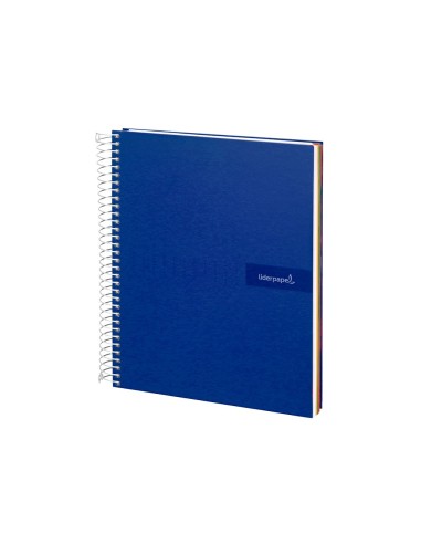 CUADERNO ESP. CRAFTY A4 T.FORRADA 5MM 5B 4T.120H.90GR. AZ .*32895