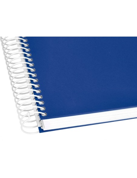 CUADERNO ESP. CRAFTY A4 T.FORRADA 5MM 5B 4T.120H.90GR. AZ .*32895