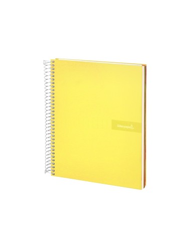 CUADERNO ESP. CRAFTY A4 T.FORRADA MICRO 120H 90GR. 5MM 5B.4T. AM.