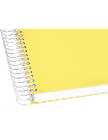 CUADERNO ESP. CRAFTY A4 T.FORRADA MICRO 120H 90GR. 5MM 5B.4T. AM.
