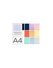 CUADERNO ESP.A4 WONDER T.PLAST.80H 90GR 5MM MARGEN SURT. 2