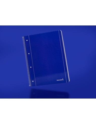 CUADERNO ESP. LIDERPAPEL A4 T.BLANDA MICRO 5MM 4T. 80H 70GR. AZ.