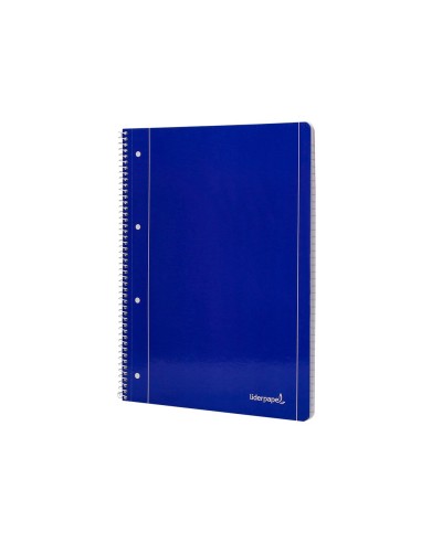 CUADERNO ESP. LIDERPAPEL A4 T.BLANDA MICRO 5MM 4T. 80H 70GR. AZ.