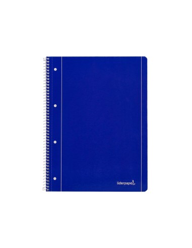 CUADERNO ESP. LIDERPAPEL A4 T.BLANDA MICRO HOR.4T. 80H 70GR. AZ.