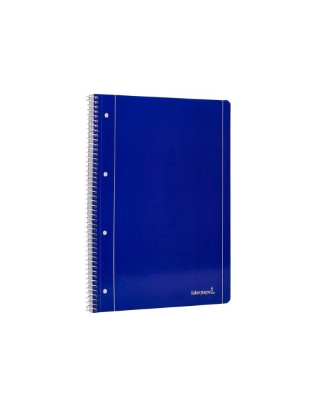 CUADERNO ESP. LIDERPAPEL A4 T.BLANDA MICRO HOR.4T. 80H 70GR. AZ.