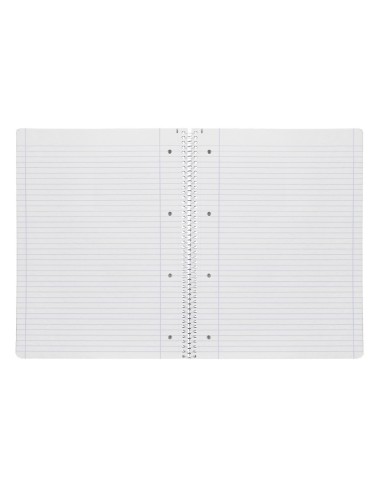CUADERNO ESP. LIDERPAPEL A4 T.BLANDA MICRO HOR.4T. 80H 70GR. AZ.