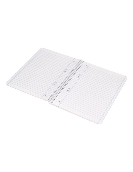 CUADERNO ESP. LIDERPAPEL A5 T.BLANDA MICRO HOR 6T. 80H. 70GR. AZ.