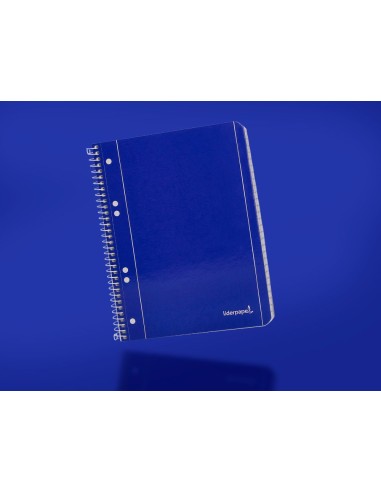 CUADERNO ESP. LIDERPAPEL A5 T.BLANDA MICRO HOR 6T. 80H. 70GR. AZ.