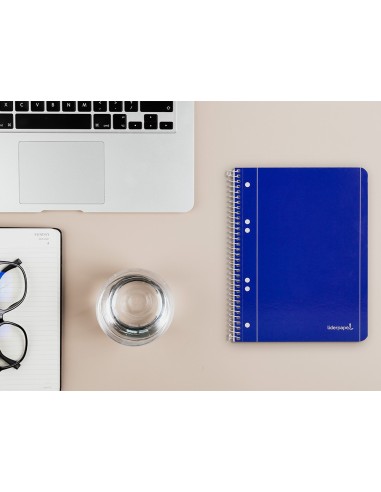 CUADERNO ESP. LIDERPAPEL A5 T.BLANDA MICRO HOR 6T. 80H. 70GR. AZ.