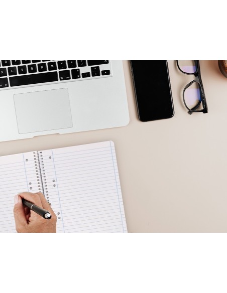 CUADERNO ESP. LIDERPAPEL A5 T.BLANDA MICRO HOR 6T. 80H. 70GR. AZ.