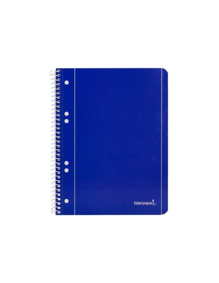 CUADERNO ESP. LIDERPAPEL A5 T.BLANDA MICRO HOR 6T. 80H. 70GR. AZ.