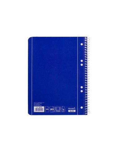 CUADERNO ESP. LIDERPAPEL A5 T.BLANDA MICRO HOR 6T. 80H. 70GR. AZ.