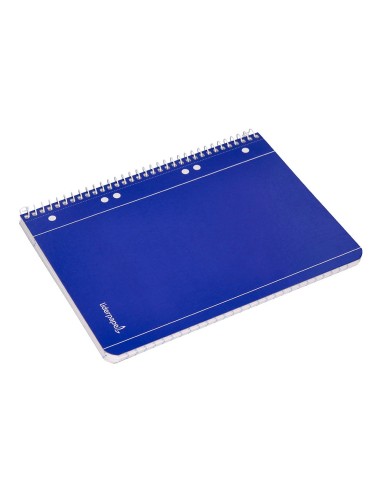 CUADERNO ESP. LIDERPAPEL A5 T.BLANDA MICRO HOR 6T. 80H. 70GR. AZ.