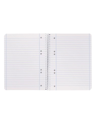 CUADERNO ESP. LIDERPAPEL A5 T.BLANDA MICRO HOR 6T. 80H. 70GR. AZ.