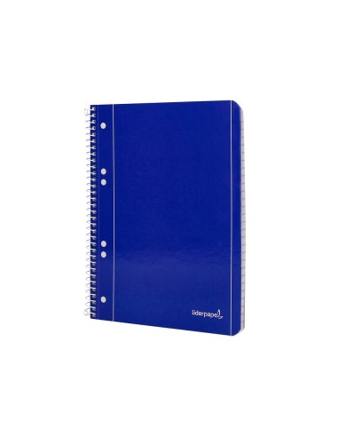 CUADERNO ESP. LIDERPAPEL A5 T.BLANDA MICRO LISO 6T. 80H. 70GR. AZ.