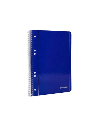 CUADERNO ESP. LIDERPAPEL A5 T.BLANDA MICRO LISO 6T. 80H. 70GR. AZ.