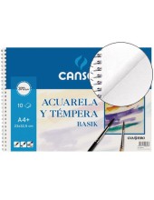 CUADERNO ESP. CANSON DIBUJO A3 ACUARELA 10H. 370GR.