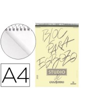 CUADERNO ESP. CANSON DIBUJO A4 MICRO GRANO FINO 100H. 90GR.