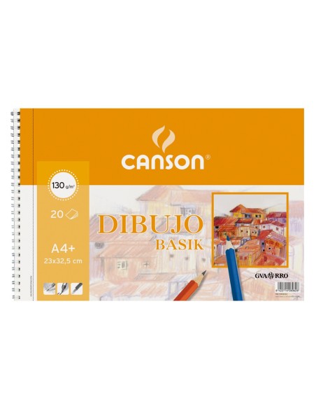 CUADERNO ESP. CANSON DIBUJO A4 MICRO 2T. 20H. 160GR.
