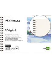 CUADERNO ESP. LIDERPAPEL DIBUJO A4 ACUARELA 10H. 300GR.