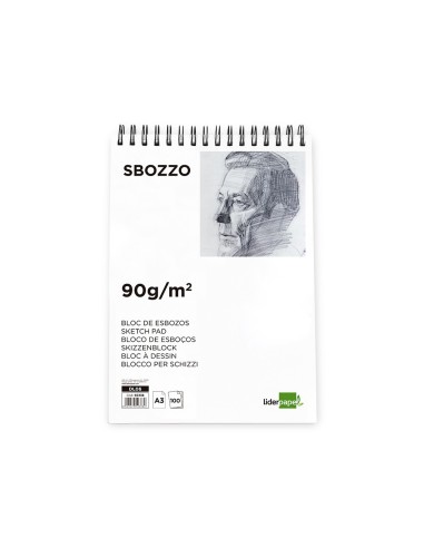 CUADERNO ESP. LIDERPAPEL DIBUJO A3 100H. 90GR.