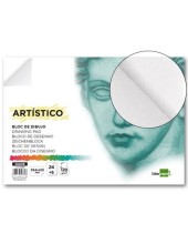 BLOC ENCOLADO LIDERPAPEL DIBUJO A2 ACUARELA 24H. 120GR.