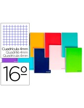 CUADERNO ESP. SMART A8 T.BLANDA 4MM 80H.60GR. COL.SURT.*00726