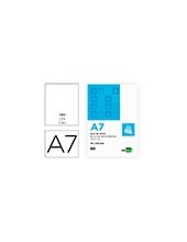 BLOC NOTAS LIDERPAPEL A7 LISO 80H 60GR. PERFORADO 2