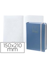 CUADERNO QUO VADIS INFINITE DOTS 15X21 CM 224H. T.SIMILPIEL AZ