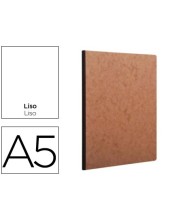 CUADERNO COSIDO AGE-BAG A5 T.CARTON LISO 96H. 90GR. HAVANA