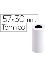 ROLLO SUMADORA EXACOMPTA TERMICO 57MM X 30MM 55 G/M2 SIN BISFENOL A