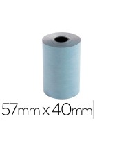 ROLLO SUMADORA EXACOMPTA SAFE CONTACT TERMICO 57MM X 40MM 52 G/M2