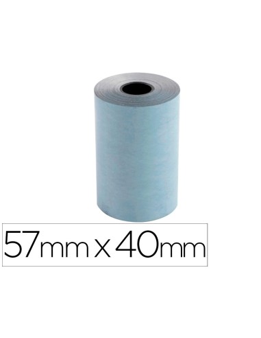 ROLLO SUMADORA EXACOMPTA SAFE CONTACT TERMICO 57MM X 40MM 52 G/M2