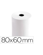 ROLLO SUMADORA TERMICO Q-CON.80MM ANCHO X 60MM DIAMETRO PAPEL 70 G/M2