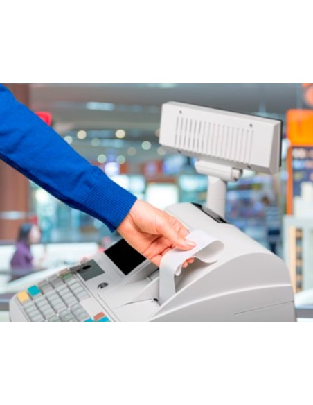 ROLLO SUMADORA TERMICO Q-CON.57MM ANCHO X 60MM SIN BISFENOL 70 G/M2 ROLLO SUMADORA TERMICO Q-CON.57MM ANCHO X 60MM SIN BISFENOL 70 G/M2