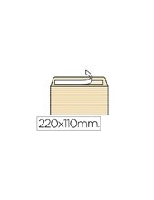 SOBRE VERJURADO AHUESADO 120 GR TIRA SILICONA 110X220MM CAJA 250 UDS. 2