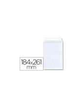 SOBRE AB-26 BOLSA OFF-SET BLANCO 184X261 MM TIRA SILICONA -CAJA 250 2