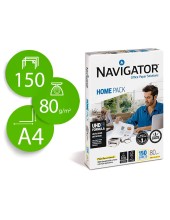 PAPEL FOTOCOPIADORA NAVIGATOR A4 80 GRAMOS PQ.DE 150H.