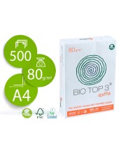 PAPEL FOTOCOPIADORA BIOTOP EXTRA ECOLOGICO DIN-A4 PAQUETE 500 HOJAS